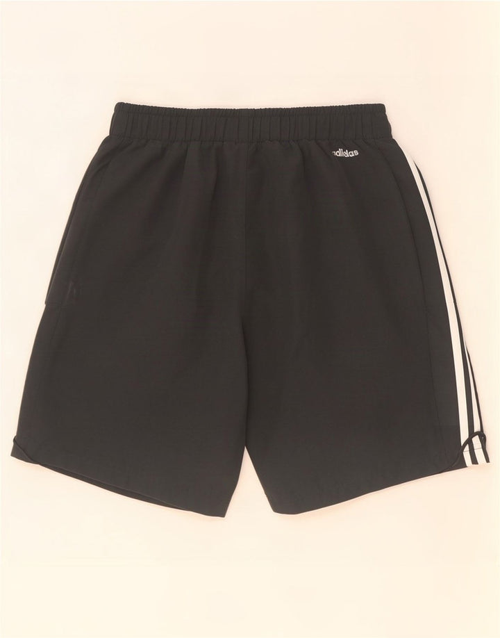 Мужские спортивные шорты Adidas Climalite, маленькие черные из полиэстера