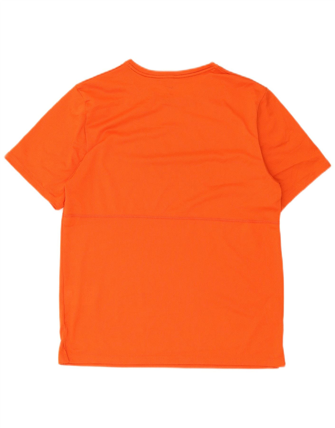 Мужская футболка Nike Dri Fit с графическим принтом, средний оранжевый полиэстер