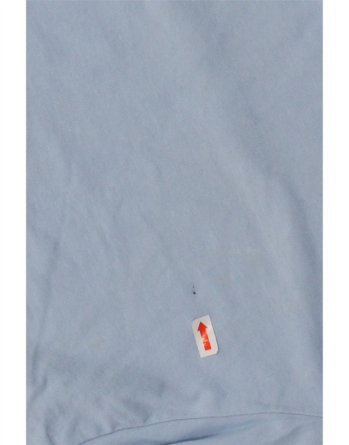 Мужская футболка NIKE, маленький синий хлопок