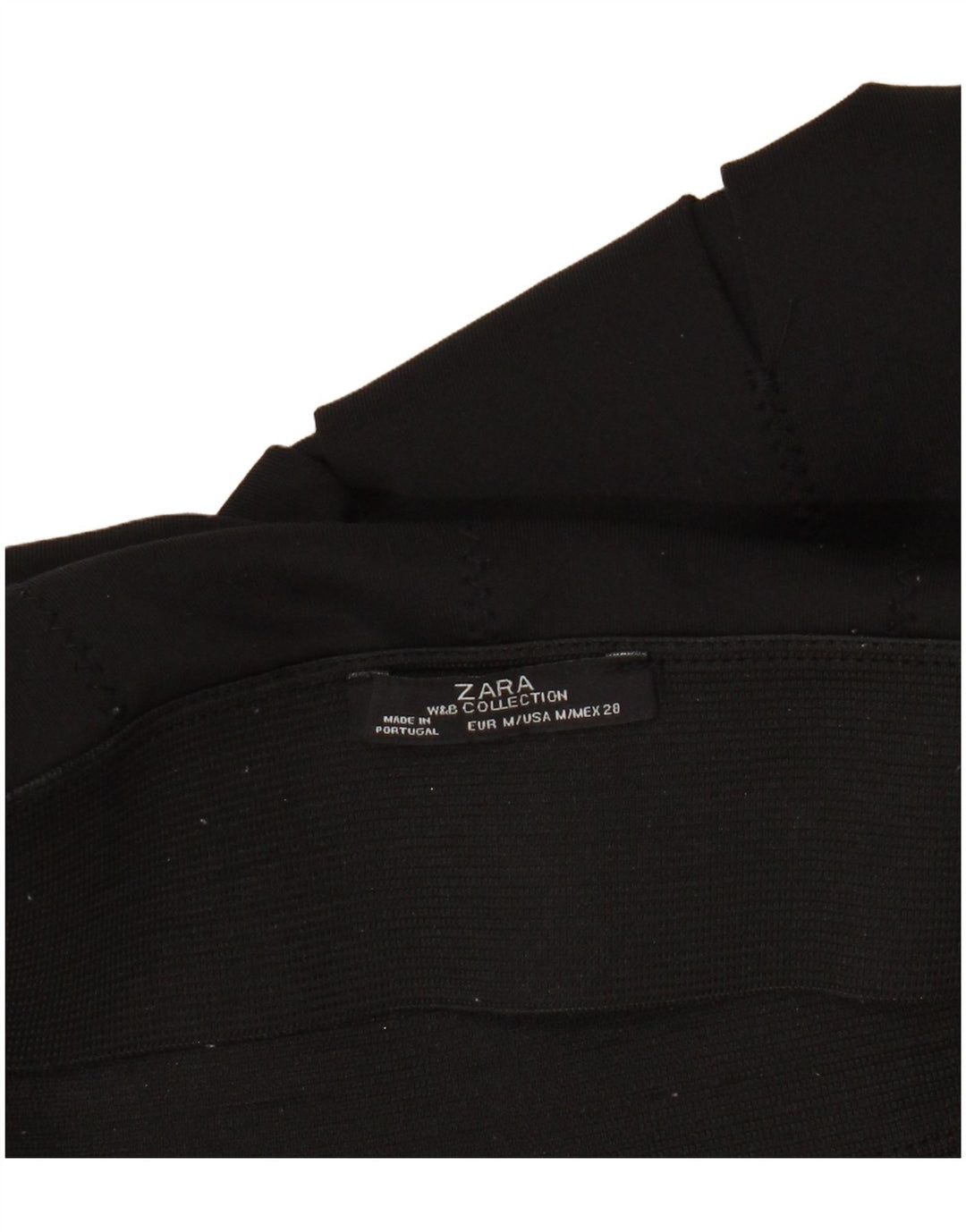 Женская мини-юбка Zara Medium W28, черная