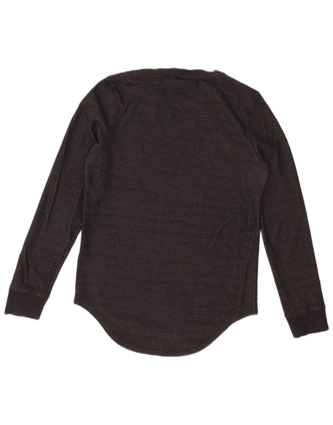 Мужской топ DKNY с длинным рукавом XS, черный хлопок