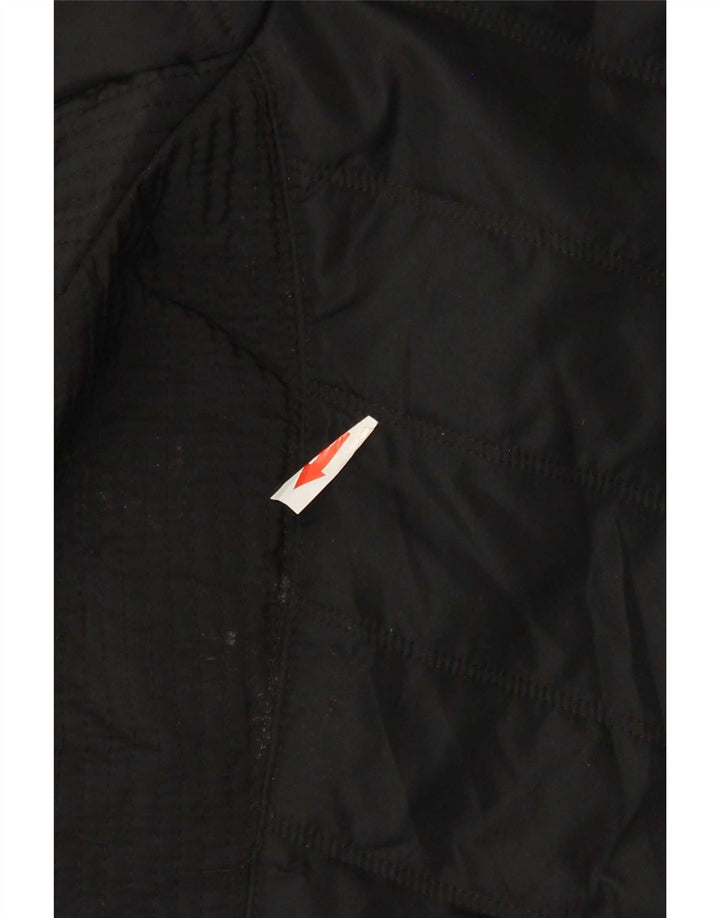 Женское стеганое пальто с капюшоном Marks & Spencer UK 22 3XL, черный полиэстер