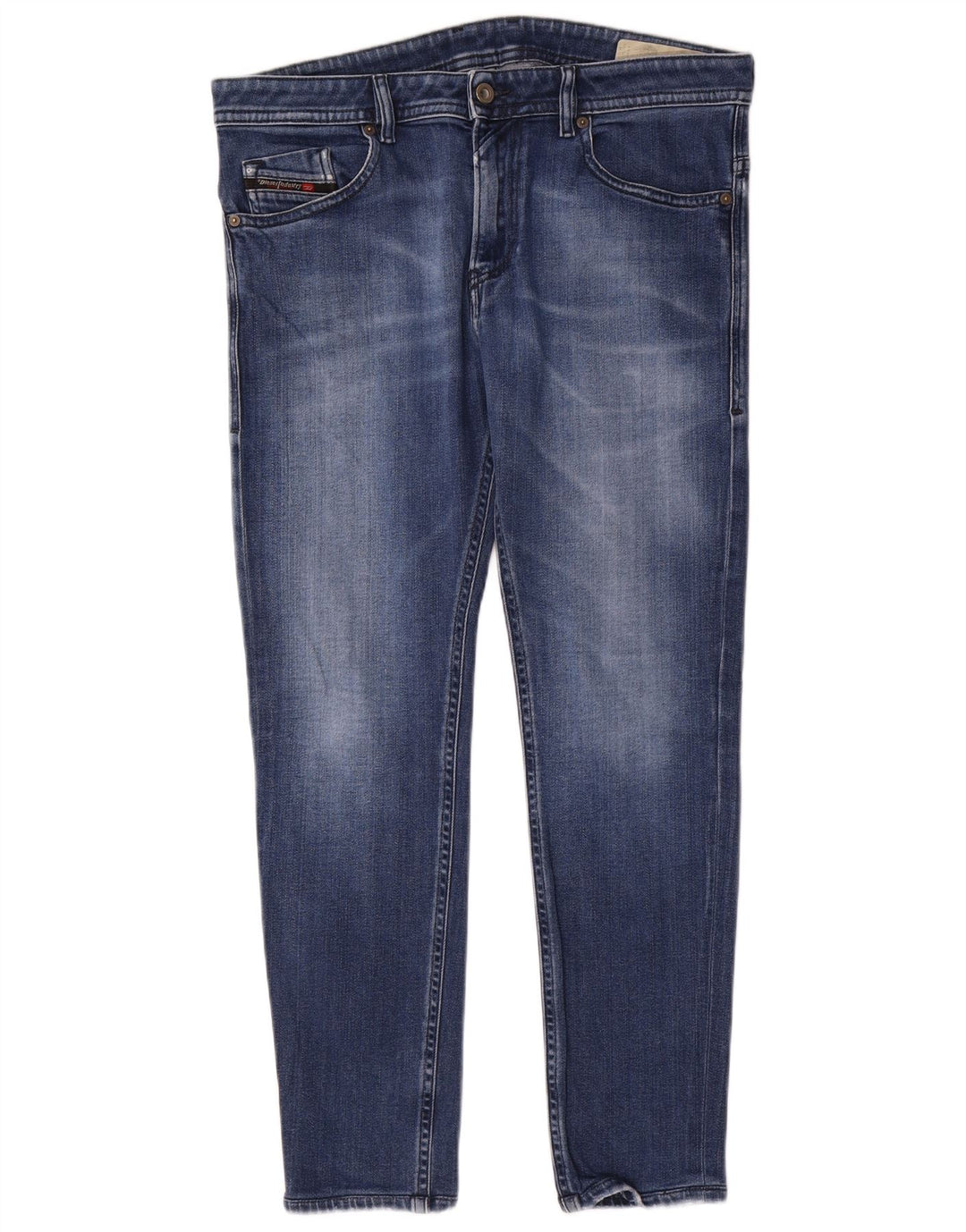 Мужские узкие джинсы Diesel W34 L29, синие, хлопок