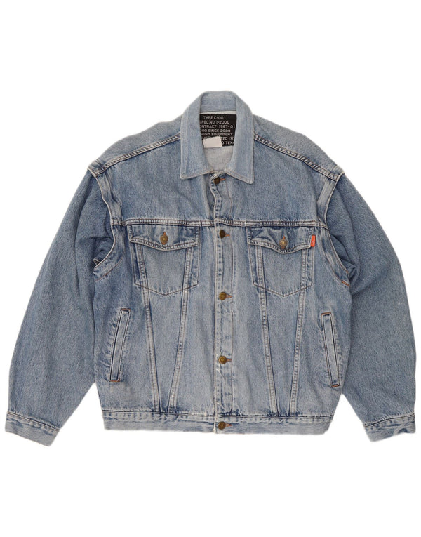 Мужская джинсовая куртка Casucci Regular Fit UK 38, средний синий