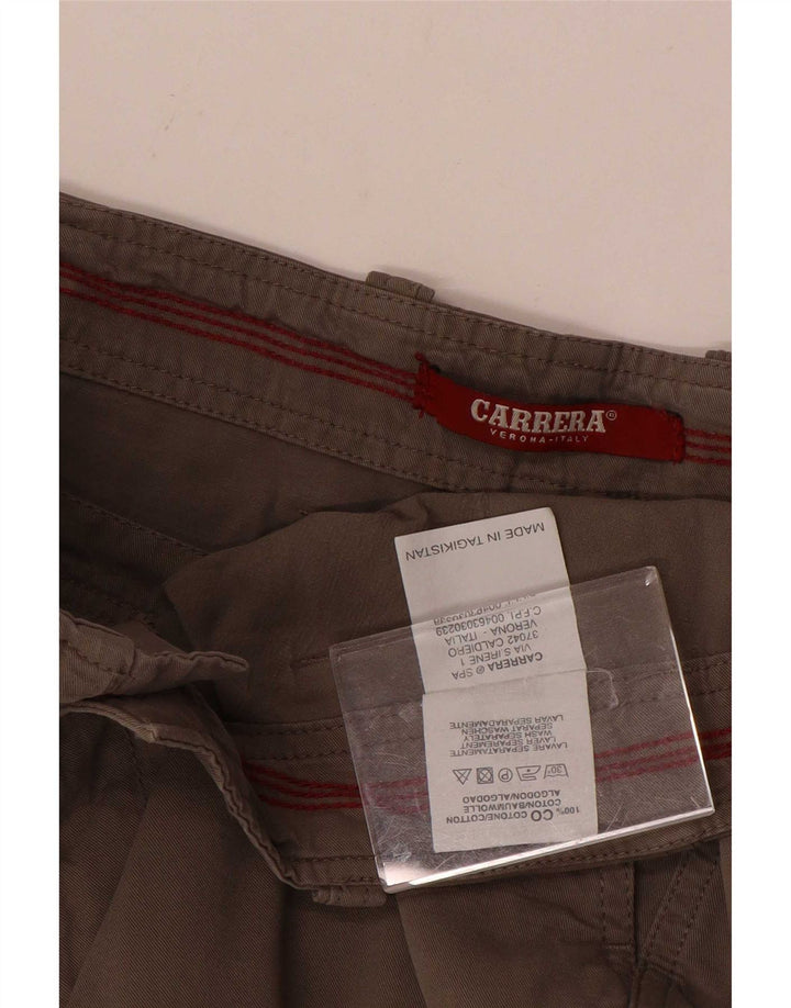 Мужские шорты карго Carrera W34, большие серые, хлопок