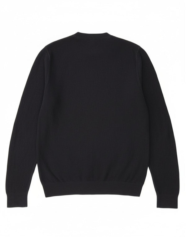 FARAH Mens Crew Neck Jumper Sweater Medium Navy Blue