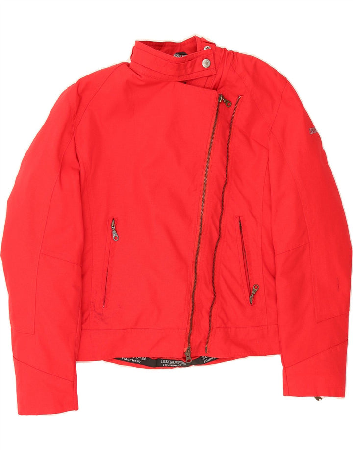 BIEFFE Womens Bomber Jacket UK 14 Medium Red Vintage Bieffe and Second-Hand Bieffe from Messina Hembry 