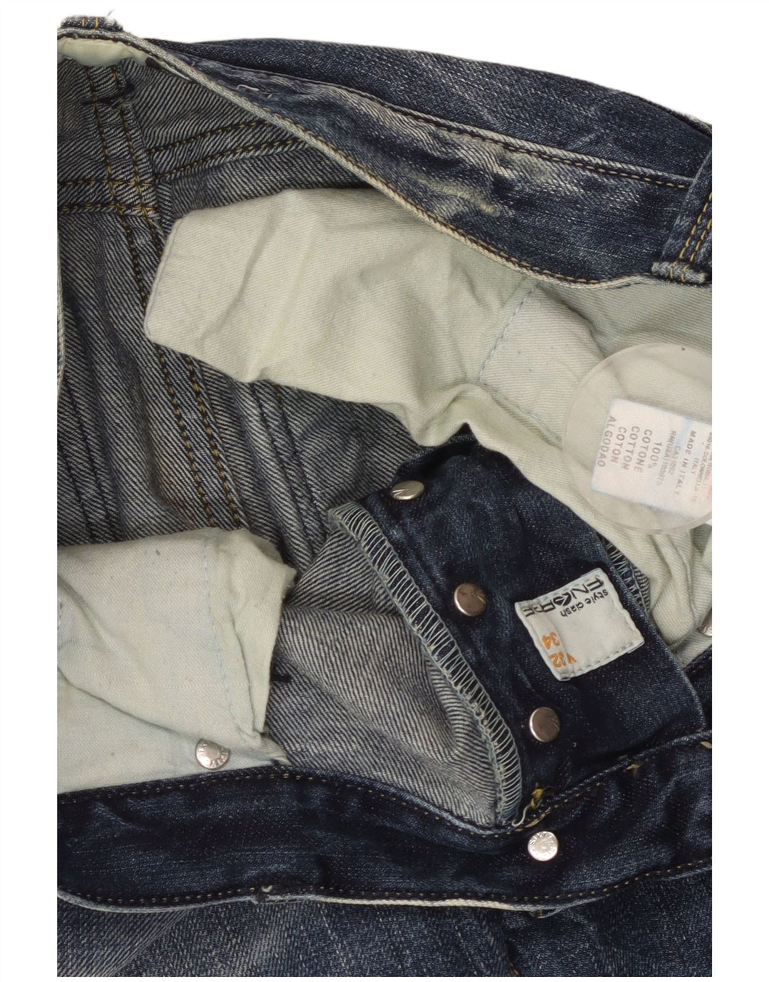 Мужские прямые джинсы ENERGIE W32 L34, синий хлопок