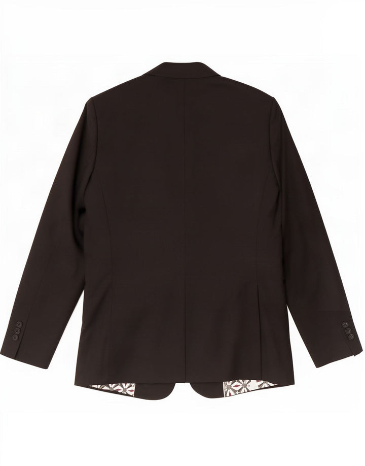 Мужской пиджак на 2 пуговицах Ted Baker UK 42 XL, черная шерсть