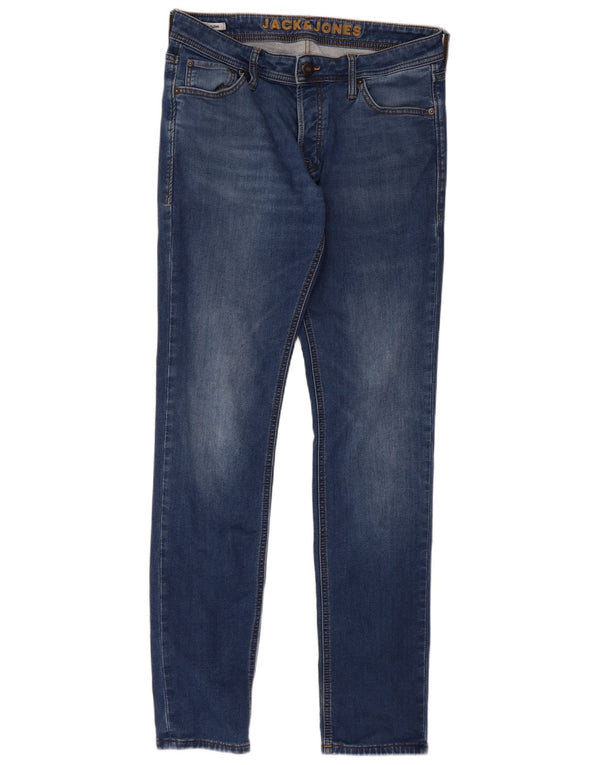 Женские узкие джинсы Jack & Jones GLENN W34 L34, синий хлопок