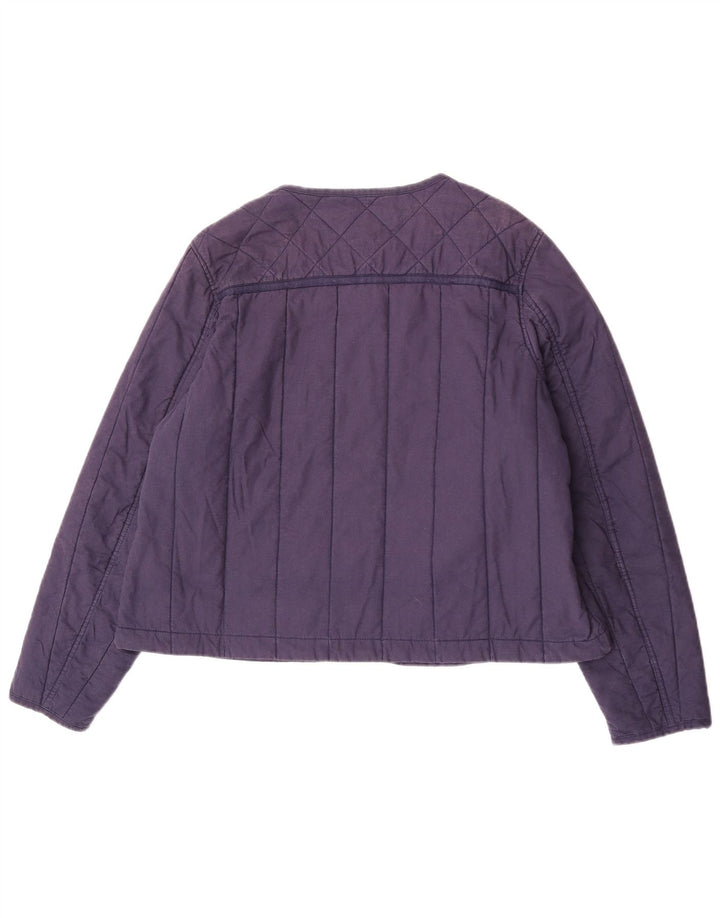 Женская стеганая куртка Fat Face UK 18 XL, темно-синий хлопок