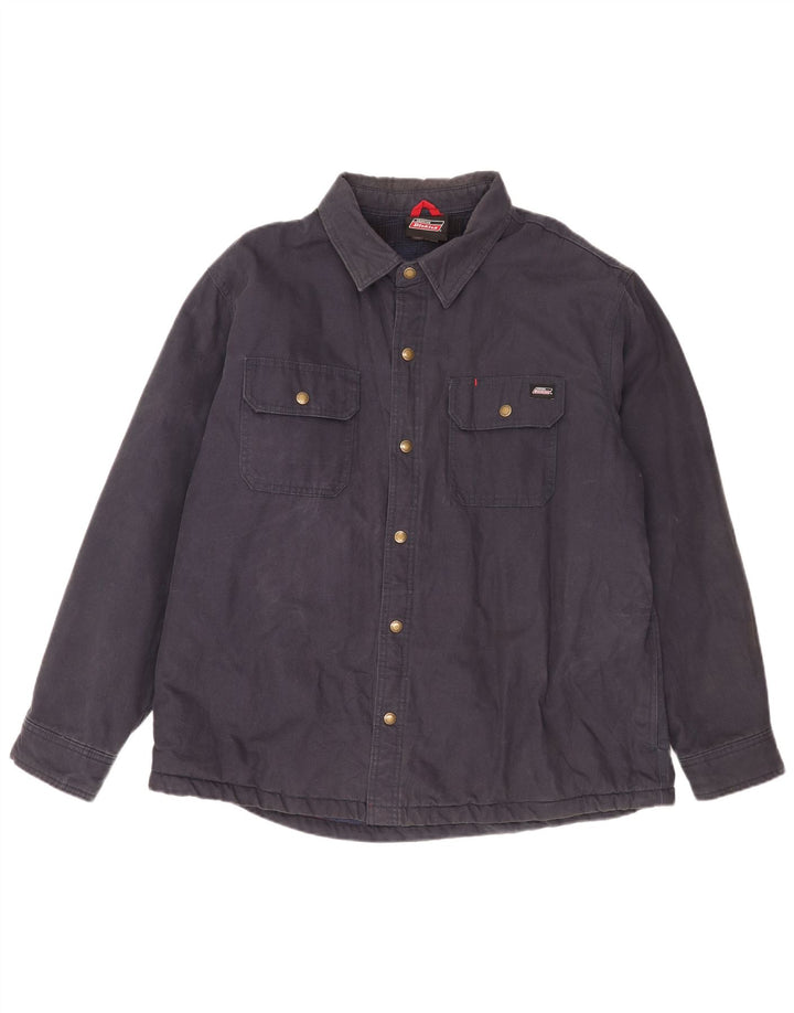 Мужская рубашка лесоруба Dickies XL темно-синяя