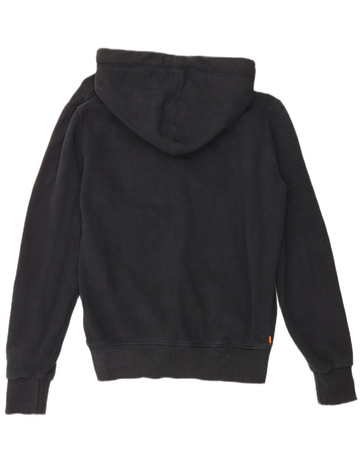 Мужской джемпер с капюшоном Superdry, черный, хлопковый, среднего размера