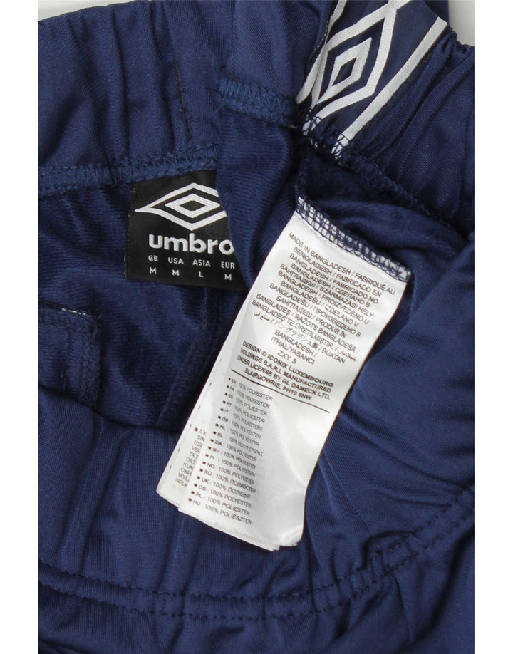 Umbro Мужской спортивный костюм с рисунком, средний, темно-синий, полиэстер с цветными блоками