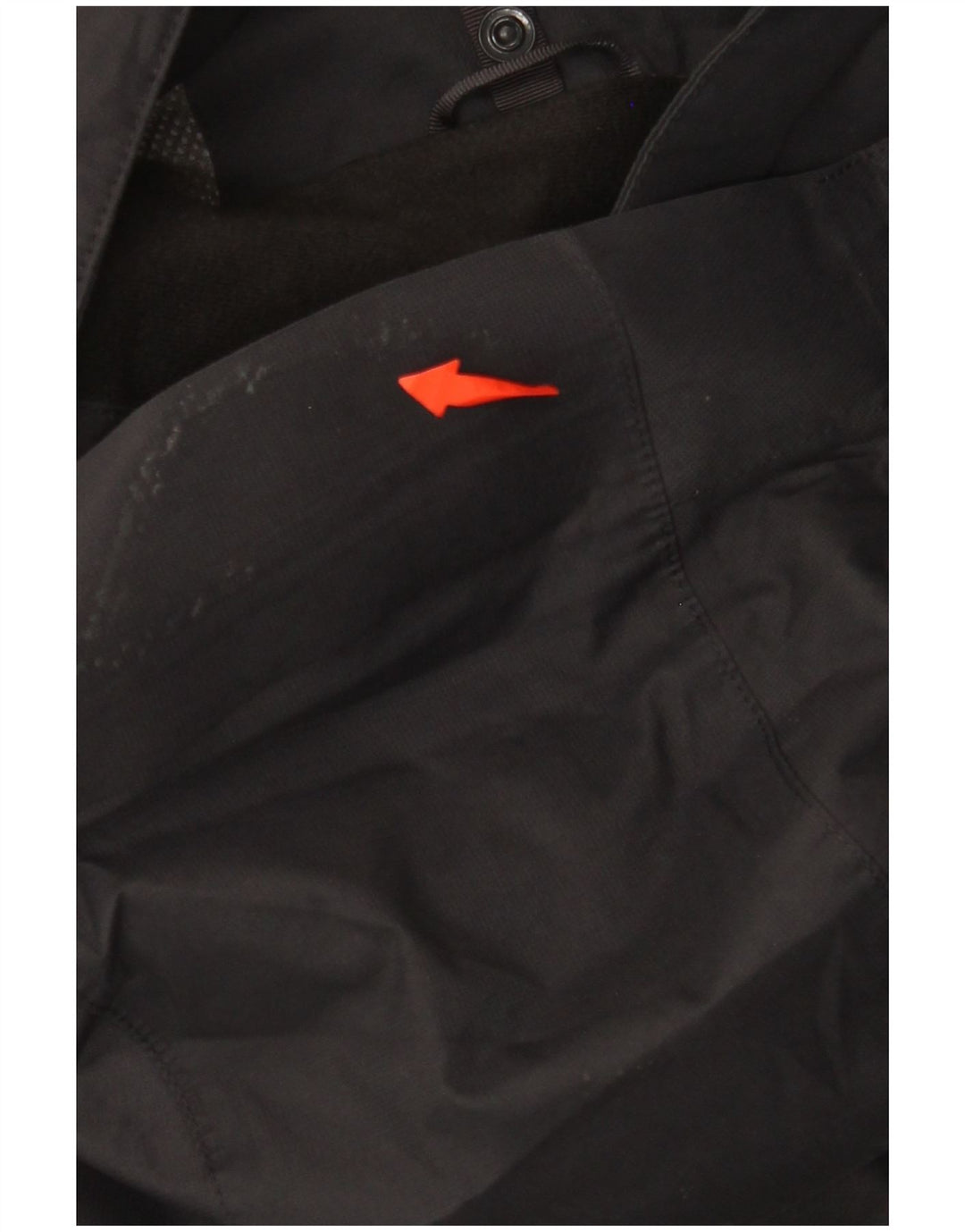 Мужская дождевик с капюшоном THE NORTH FACE UK 40, большой черный полиэстер