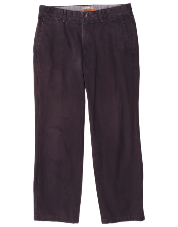 Dockers Мужские прямые брюки-чиносы W34 L28 Темно-синие хлопковые