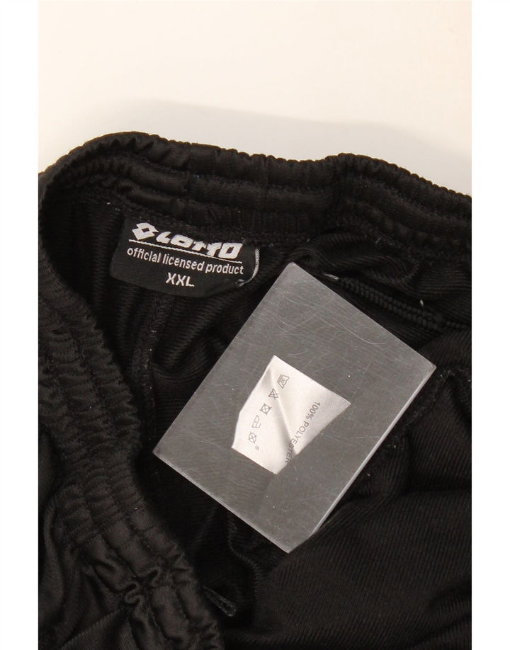 LOTTO Мужские спортивные брюки джоггеры 2XL черный полиэстер