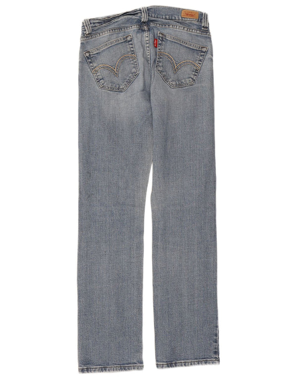 Женские прямые джинсы LEVI'S 504 Tilted US 5 Medium W28 L31 Синий хлопок