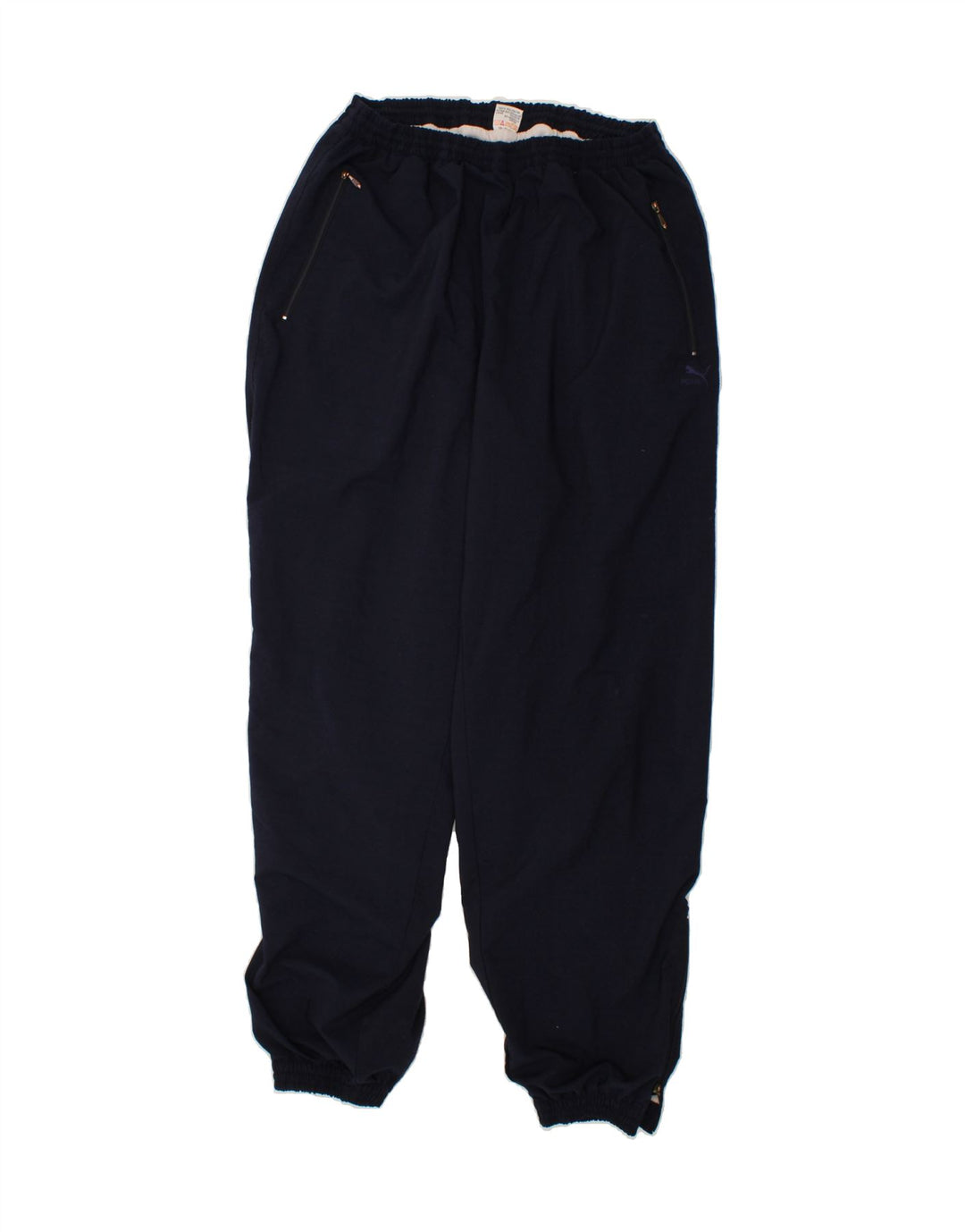 PUMA Womens Tracksuit Trousers Joggers UK 8 Small Navy Blue Polyester Vintage Puma and Second-Hand Puma from Messina Hembry 