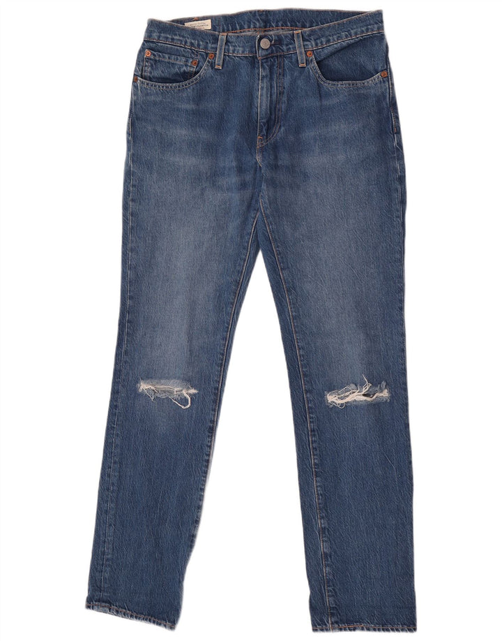 Женские узкие джинсы Levi's 511 W31 L32 синие, хлопок