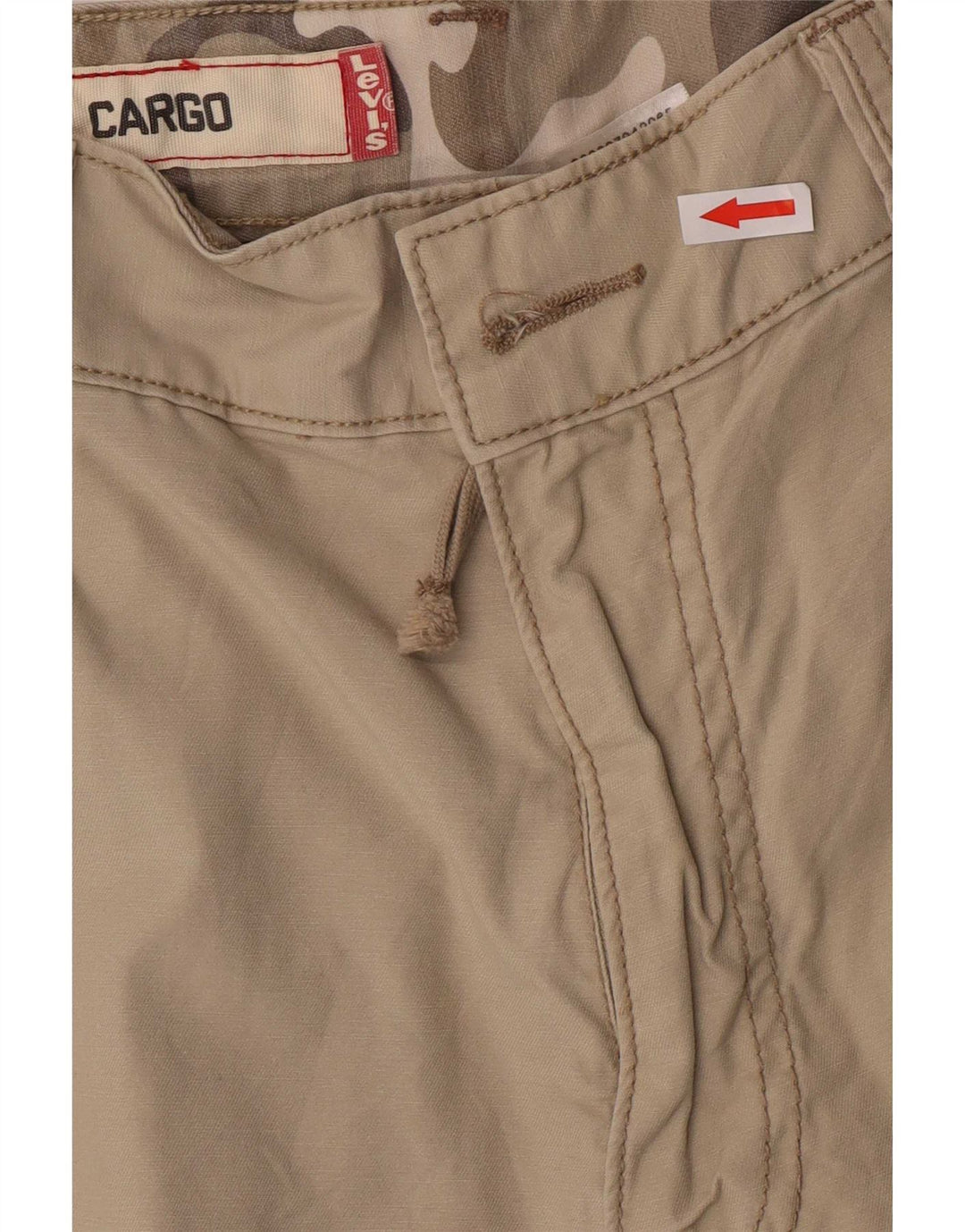 Мужские шорты-карго Levi's Medium W32, хаки, хлопок