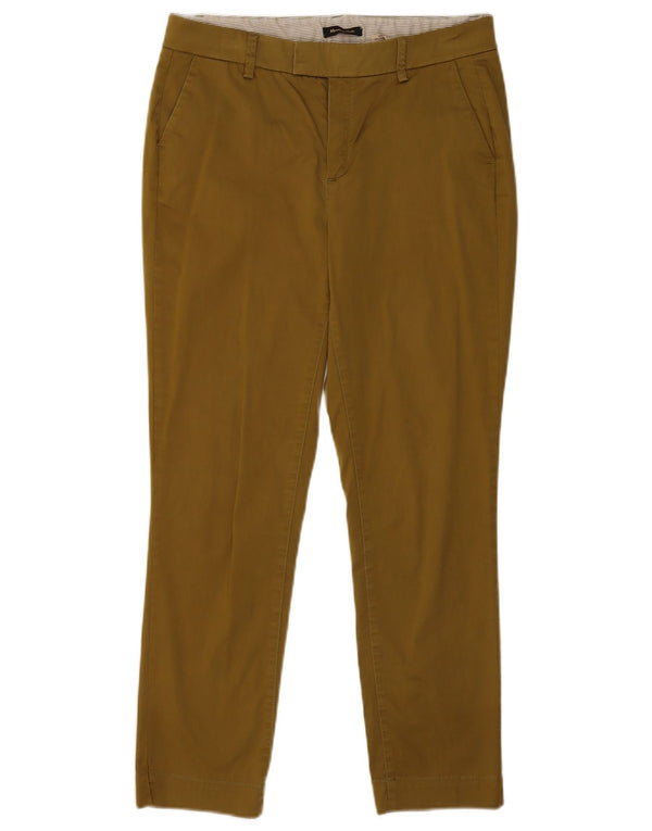 Massimo Dutti Женские узкие костюмные брюки EU 36 XS W26 L26 Хаки Хлопок