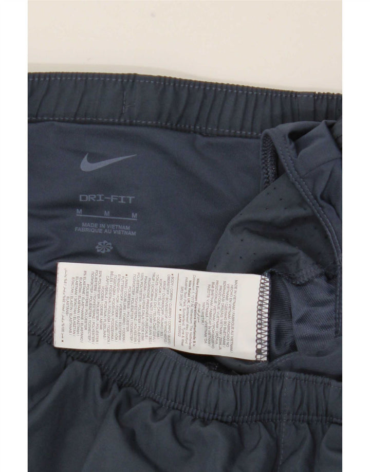 Мужские спортивные шорты Nike Dri Fit среднего размера, темно-синий, полиэстер