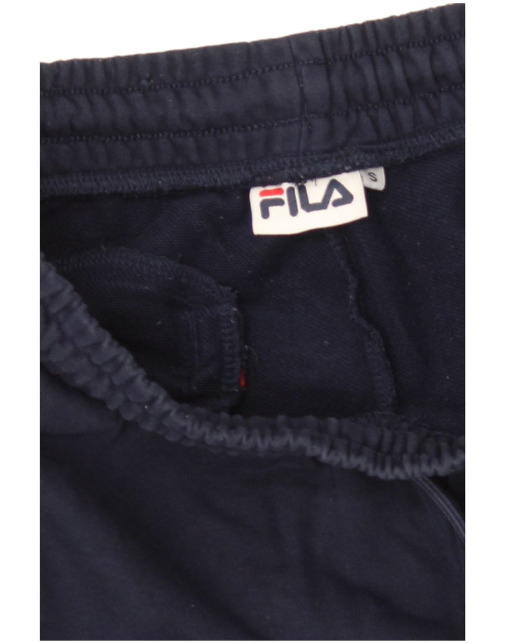 Fila Мужские спортивные брюки с рисунком, джоггеры, маленькие, темно-синие