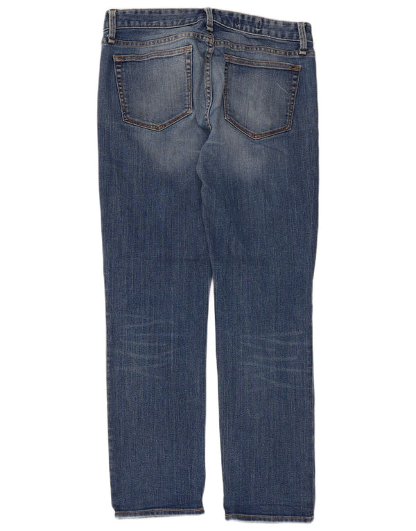 Женские прямые джинсы Gap W28 L27, синие, хлопок