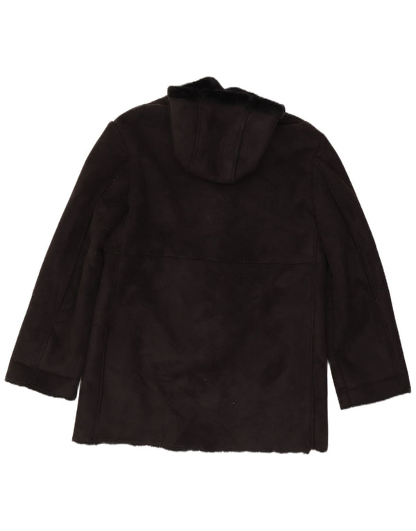 Женское пальто из шерпы с капюшоном Conbipel Free Heron IT 48 XL, черное