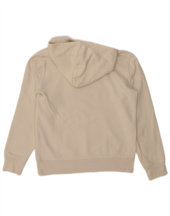 Женский джемпер с капюшоном CHAMPION UK 14, средний белый хлопок, белый