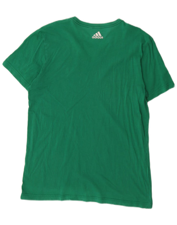 Мужская футболка с рисунком Adidas Top Medium Green