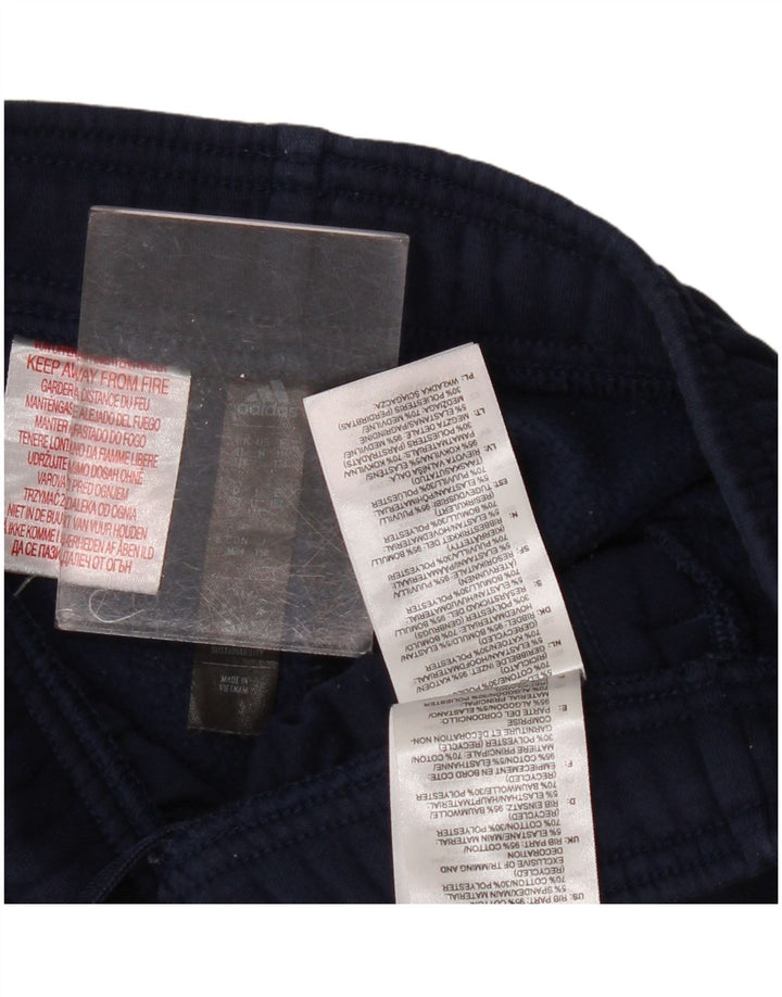 Спортивный костюм ADIDAS для мальчиков, брюки для бега, 11–12 лет, темно-синий, хлопок