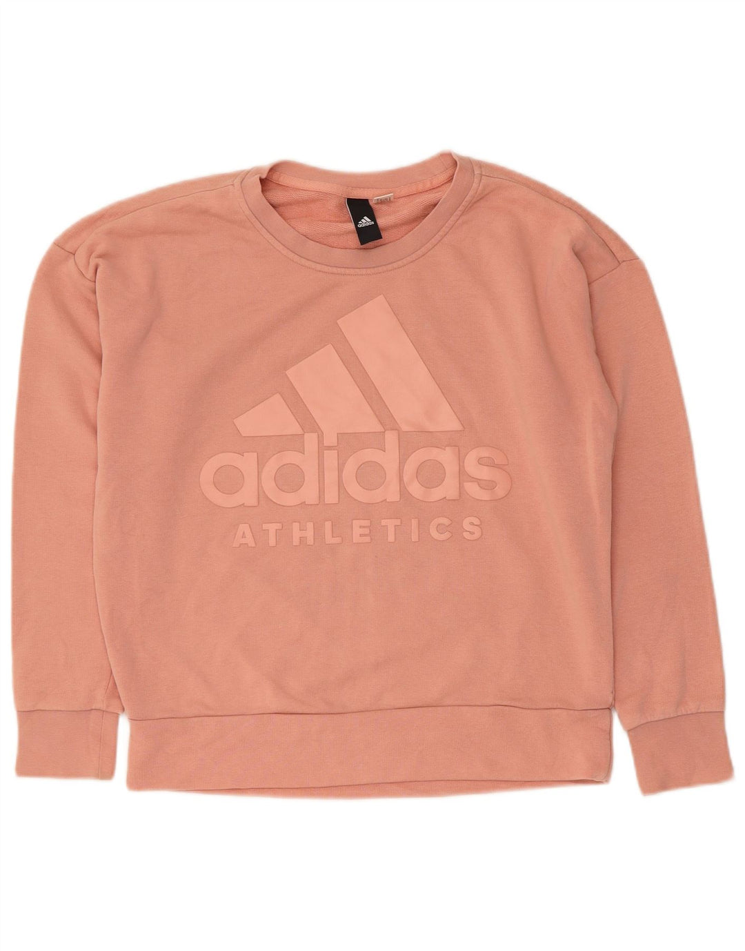 Женский свитер с рисунком ADIDAS UK 14, средний розовый