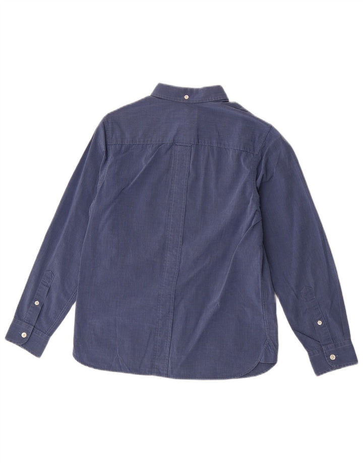 Рубашка Fred Perry для мальчиков 10-11 лет, синяя, хлопковая