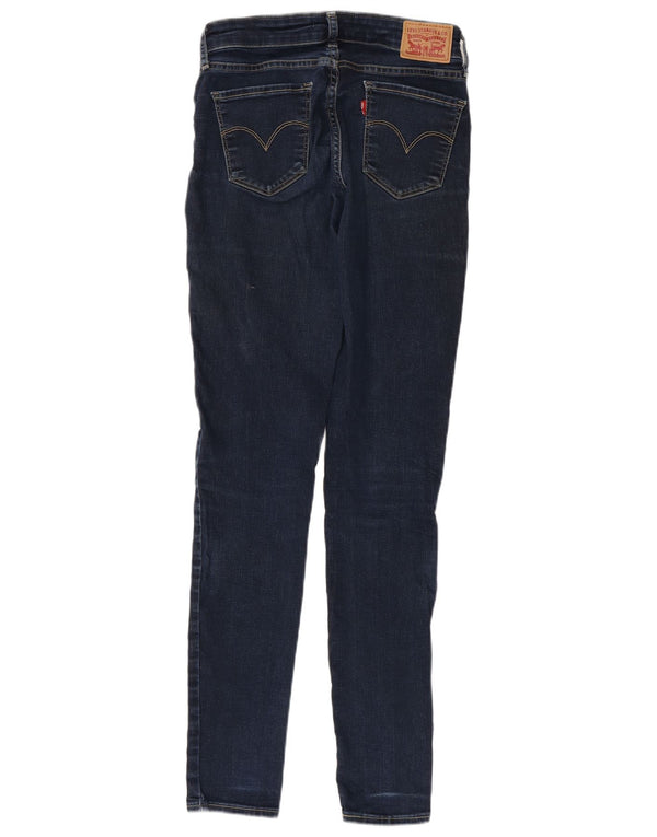 Женские джинсы скинни Levi's 711 W27 L32 Темно-синие, хлопок