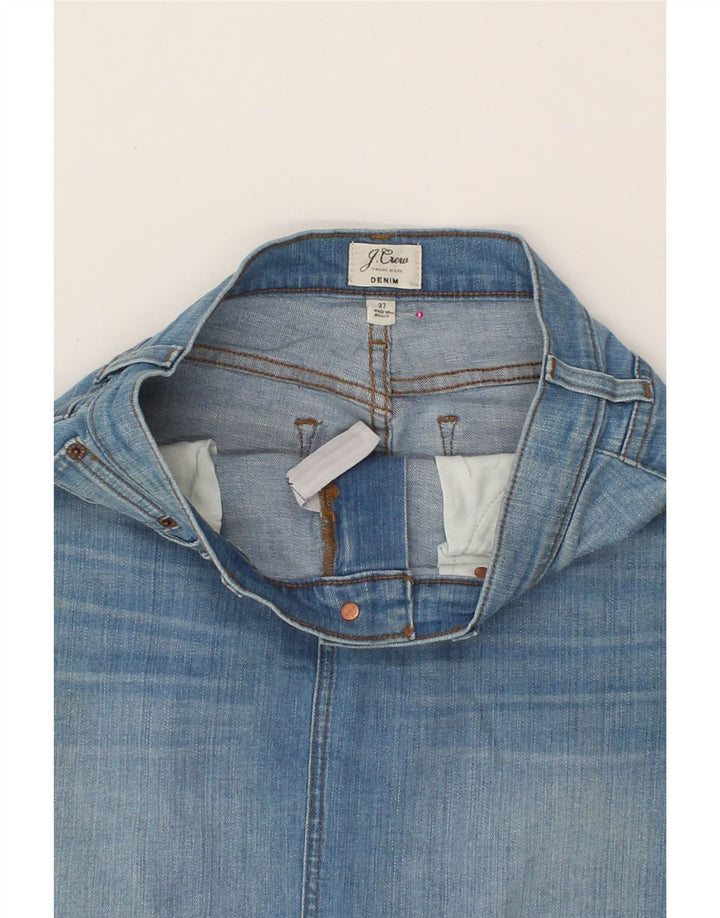 J. CREW Womens Denim Skirt W27 Small Blue Cotton Vintage J. Crew and Second-Hand J. Crew from Messina Hembry 