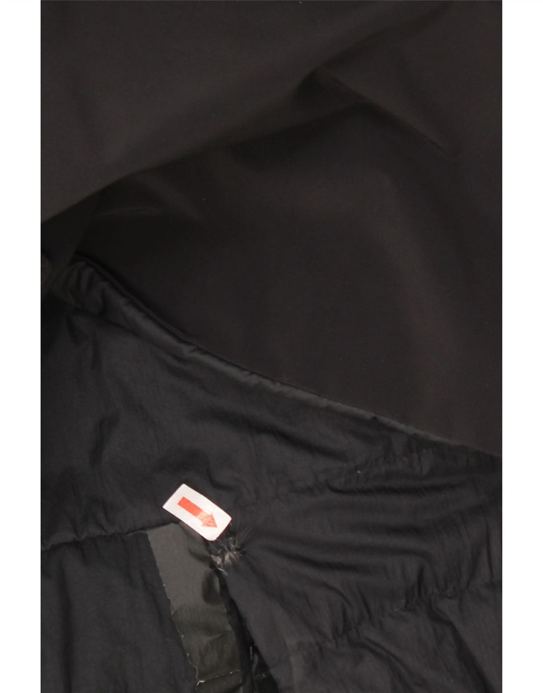 Adidas Мужское стеганое пальто с капюшоном UK 38 Medium Black Nylon