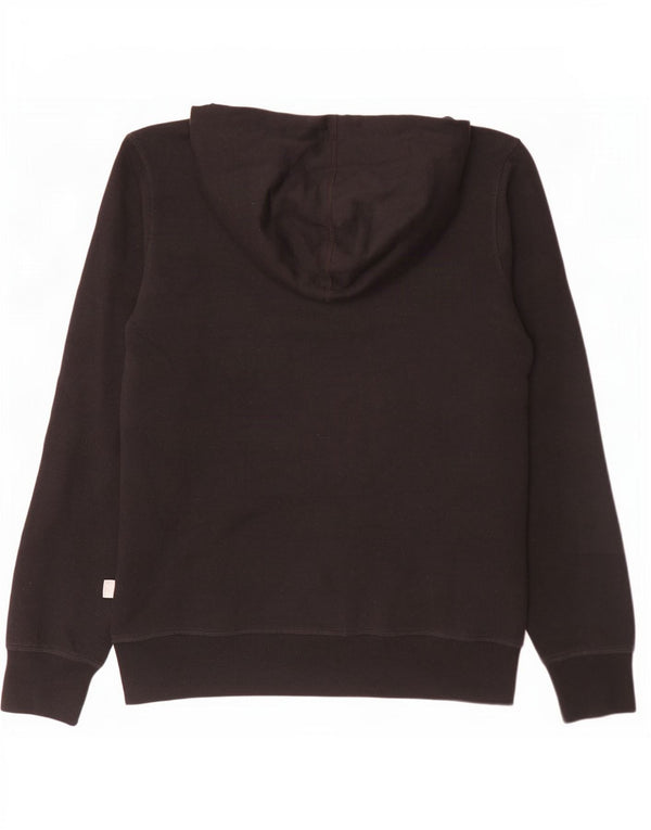 Мужской джемпер с капюшоном Jack & Jones, маленький, черный, полиэстер