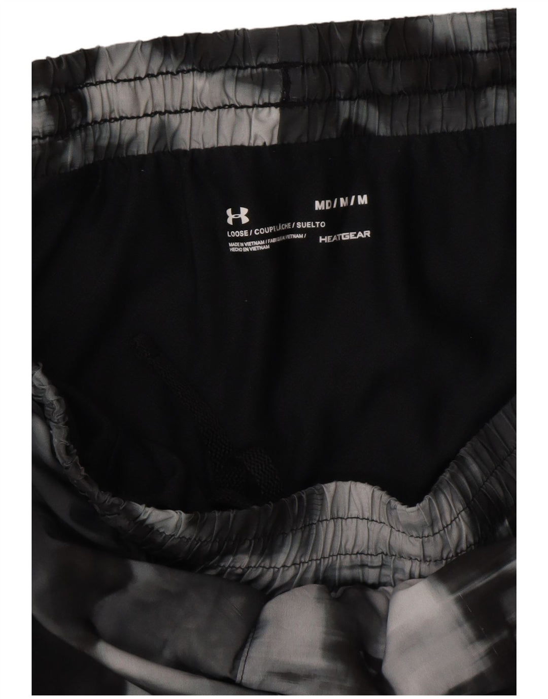 Женские спортивные шорты UNDER ARMOR UK 14, средний серый тай-дай