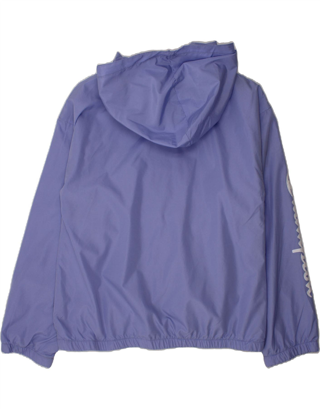 CHAMPION Girls Hooded Pullover Rain Jacket 13-14 Years XL  Purple Vintage Champion and Second-Hand Champion from Messina Hembry 