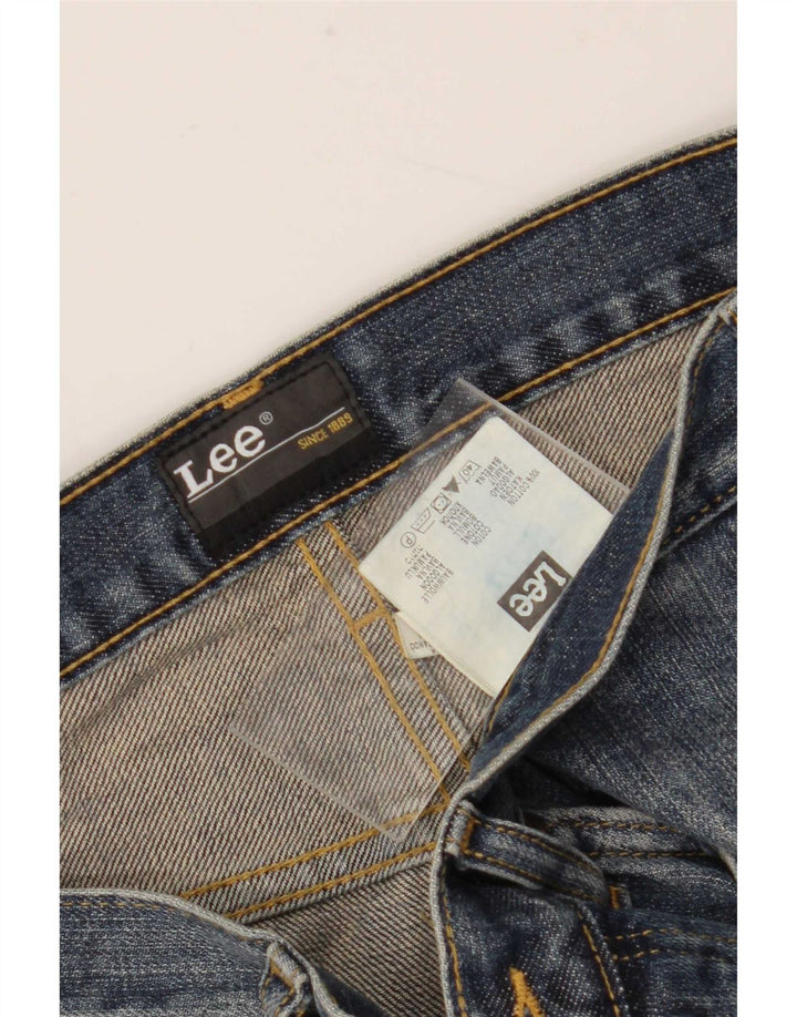 Женские джинсы-капри Lee Denver W32 L20, синие, хлопок