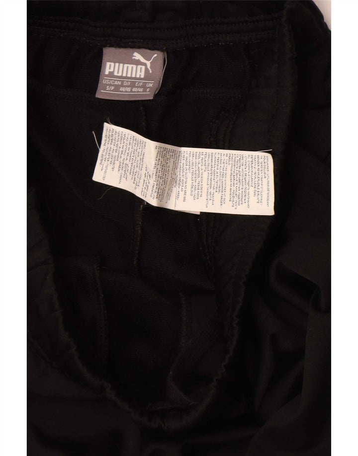 Мужские спортивные брюки Puma, джоггеры, маленькие, черные, из полиэстера