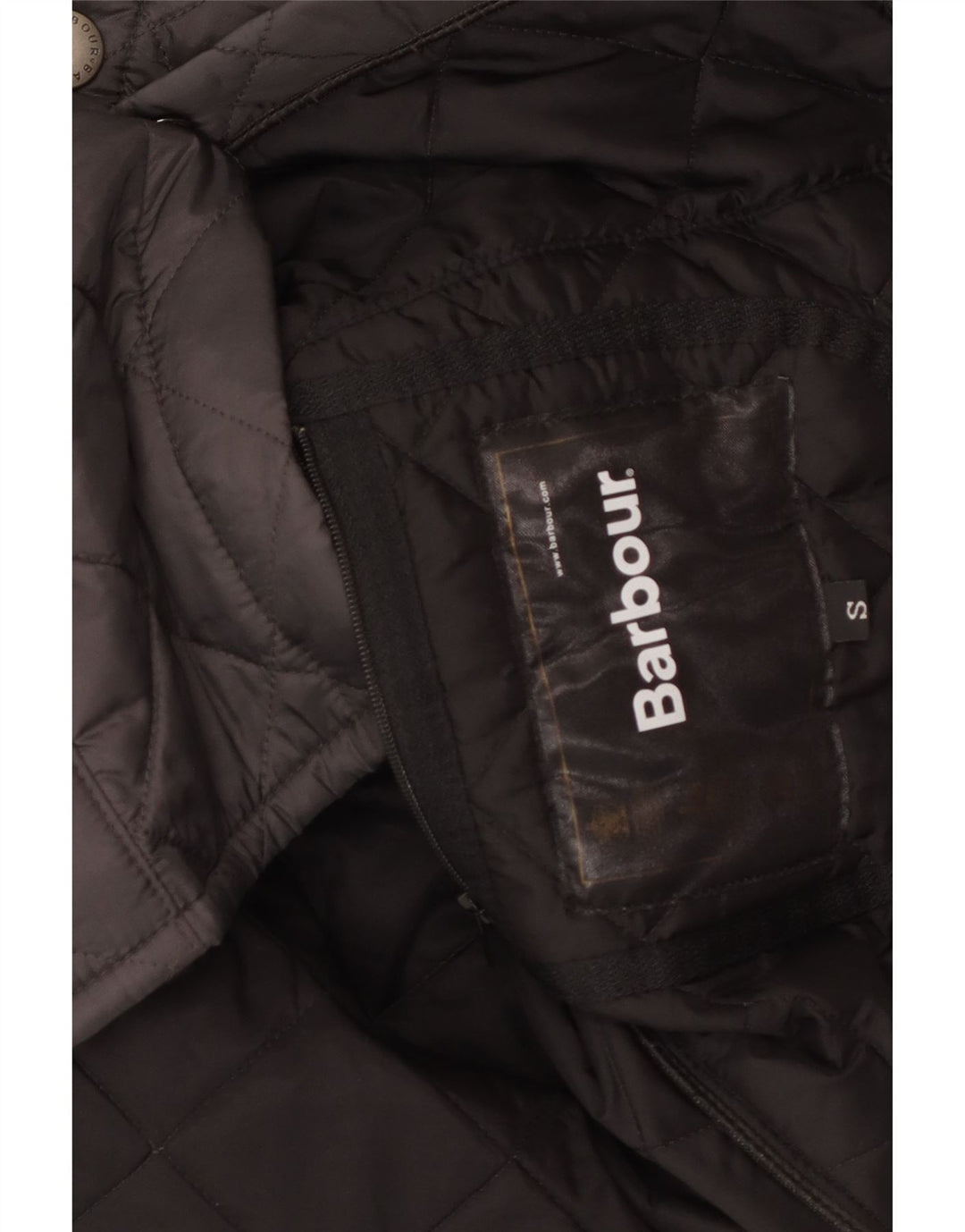 Мужская стеганая куртка свободного кроя Barbour UK 36 маленькая черная из полиамида