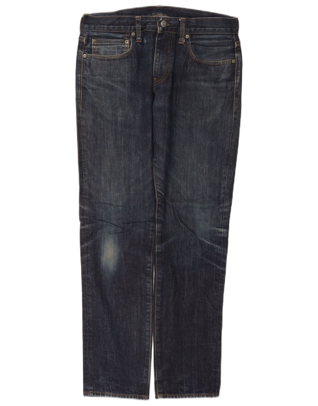 Мужские прямые джинсы J. CREW 770 W34 L30 темно-синие