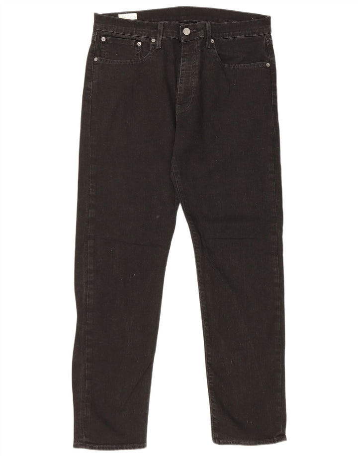 Мужские зауженные джинсы Levi's 502 W34 L32 черные