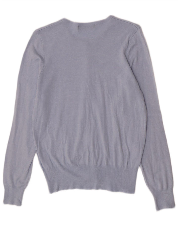 Женский кардиган Marks & Spencer UK 14, средний синий вискоза