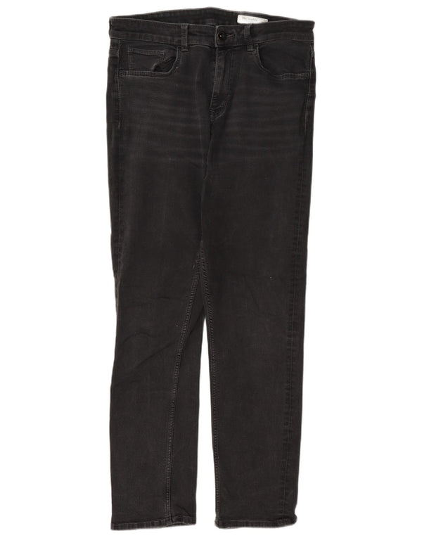 Женские прямые джинсы Marks & Spencer The Sophia UK14, большие W34 L29, черные