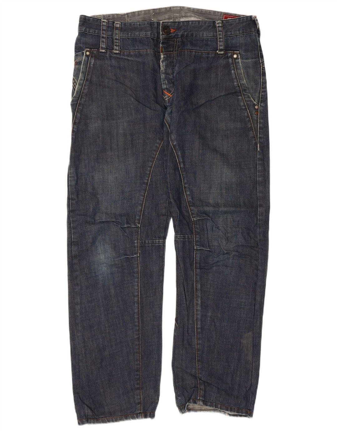 Мужские прямые джинсы JACK & JONES W36 L29 синие, хлопок