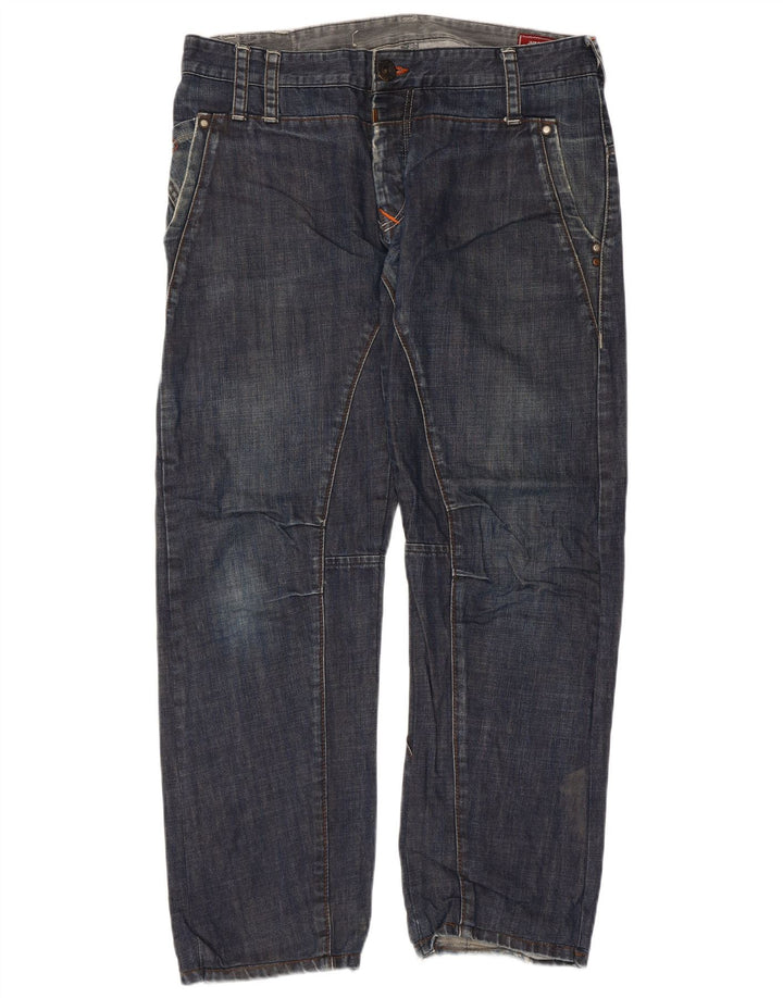Мужские прямые джинсы JACK & JONES W36 L29 синие, хлопок